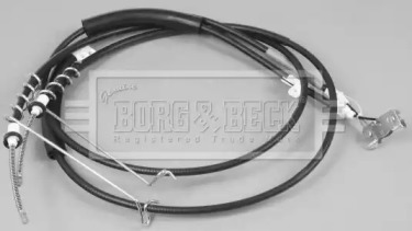 BORG & BECK bkb2754 -  Трос, стояночная тормозная система